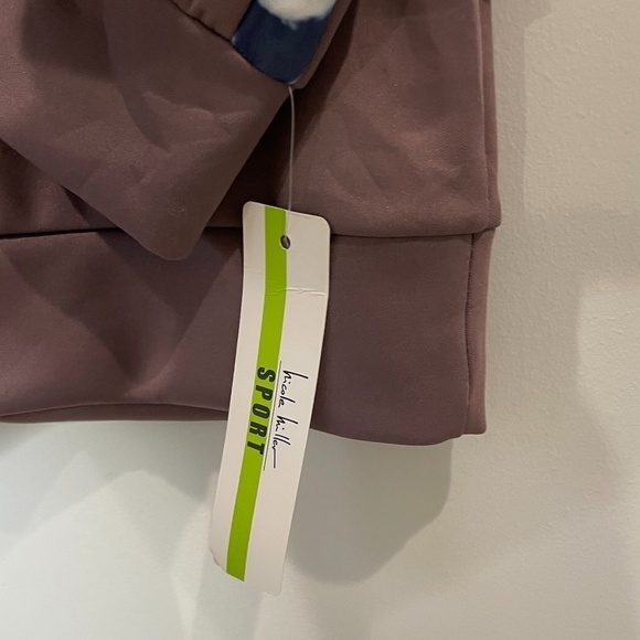 Nicole Miller Sport Purple Active Pullover Sweater - Picture 4 of 5